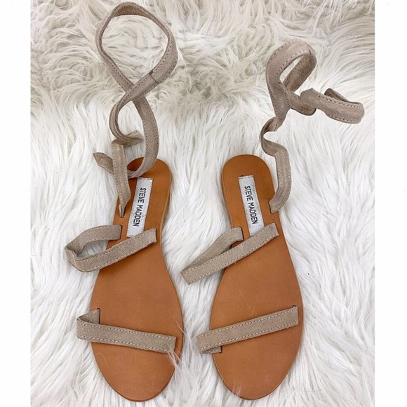 Steve Madden Gabrielle Grecian Ankle Wrap Sandal - Picture 7 of 9